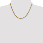 10k 3mm Silky Herringbone Chain - Product Photo