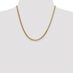 10k 3mm Silky Herringbone Chain - Product Photo