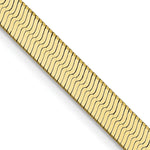 10k 4mm Silky Herringbone Chain - Product Photo