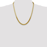 10k 5mm Silky Herringbone Chain - Product Photo