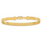 10k 5mm Silky Herringbone Chain - Product Photo