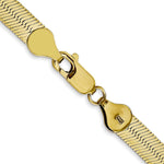 10k 5.5mm Silky Herringbone Chain - Product Photo