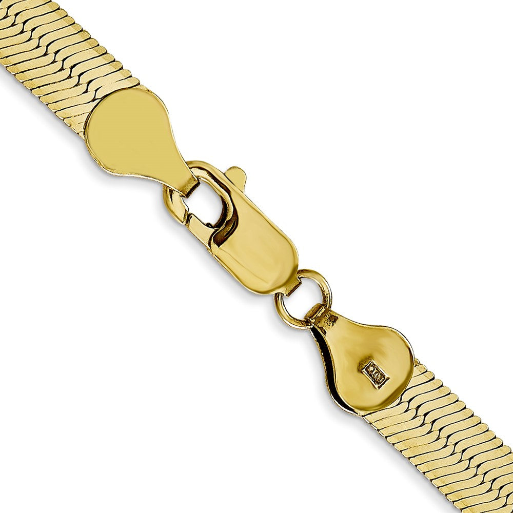 10k 5.5mm Silky Herringbone Chain - Product Photo