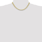 10k 5.5mm Silky Herringbone Chain - Product Photo