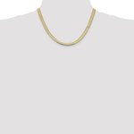 10k 5.5mm Silky Herringbone Chain - Product Photo