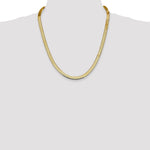 10k 5.5mm Silky Herringbone Chain - Product Photo