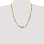 10k 5.5mm Silky Herringbone Chain - Product Photo