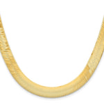 10K 10mm Silky Herringbone Chain - Product Photo