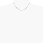10K White Gold 1.85mm Diamond-Cut Quadruple Rope Chain Necklace 16"-30" - Product Photo