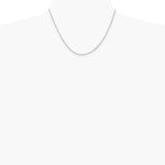 10K White Gold 1.85mm Diamond-Cut Quadruple Rope Chain Necklace 16"-30" - Product Photo
