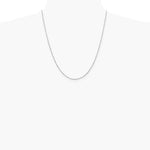 10K White Gold 1.85mm Diamond-Cut Quadruple Rope Chain Necklace 16"-30" - Product Photo