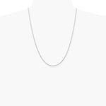 10K White Gold 1.85mm Diamond-Cut Quadruple Rope Chain Necklace 16"-30" - Product Photo