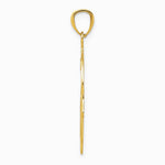10K / 14K Yellow Gold Hand of God Pendant - Product Photo