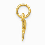 10K / 14K Yellow Gold Polished Horse Charm - Product Photo