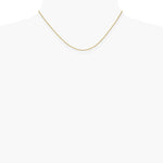 14K Yellow Gold .85mm Spiga Chain Necklace 16"-24" - Product Photo
