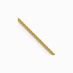 14K Yellow Gold .85mm Spiga Chain Necklace 16"-24" - Product Photo
