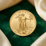 22k 1/2 oz American Eagle Coin - Lifestyle View