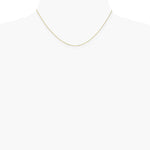 10K Yellow Gold .5mm Baby Box Chain W/ Spring Ring Clasp Necklace 16"-24" - Product Photo