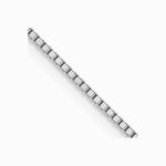 10K White Gold .7mm Box Chain Necklace 16"-24" - Product Photo