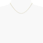 10K Yellow Gold .5mm Baby Box with Lobster Clasp Chain Necklace 16"-24" - Product Photo