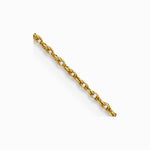 14K Yellow Gold .8mm Loose Rope Chain Necklace 16"-24" - Product Photo