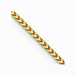14K Yellow Gold 1.1mm Franco Chain Necklace 16"-24" - Product Photo