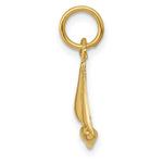 14K Yellow Gold 3D Sailboat Charm - Product Photo