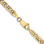 14k 4mm Semi-Solid Anchor Chain - Product Photo