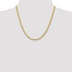 14k 4mm Semi-Solid Anchor Chain - Product Photo