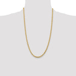 14k 4mm Semi-Solid Anchor Chain - Product Photo