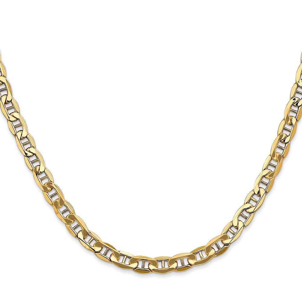 14k 4.75mm Semi-Solid Anchor Chain - Product Photo