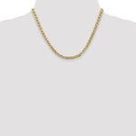 14k 4.75mm Semi-Solid Anchor Chain - Product Photo