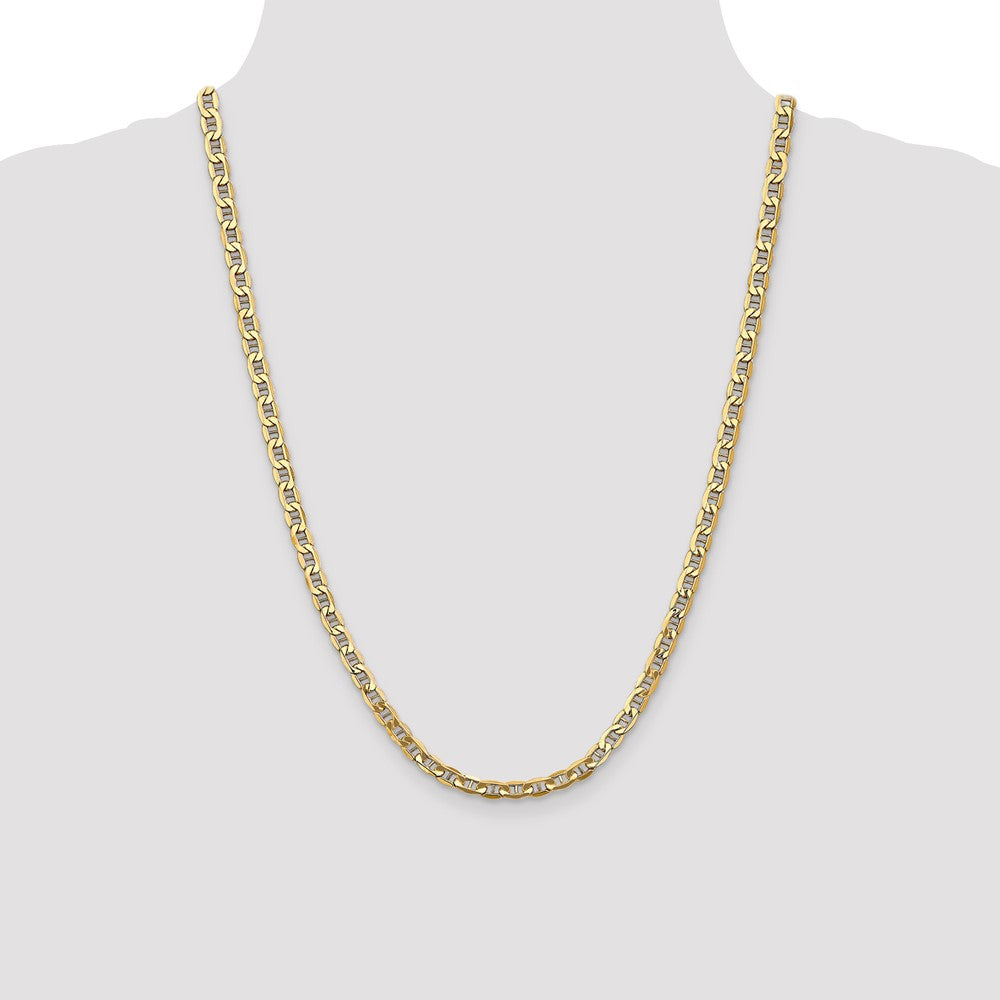 14k 4.75mm Semi-Solid Anchor Chain - Product Photo