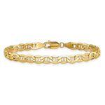 14k 4.75mm Semi-Solid Anchor Chain - Product Photo
