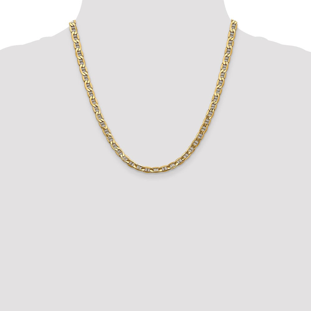 14k 5.5mm Semi-Solid Anchor Chain - Product Photo