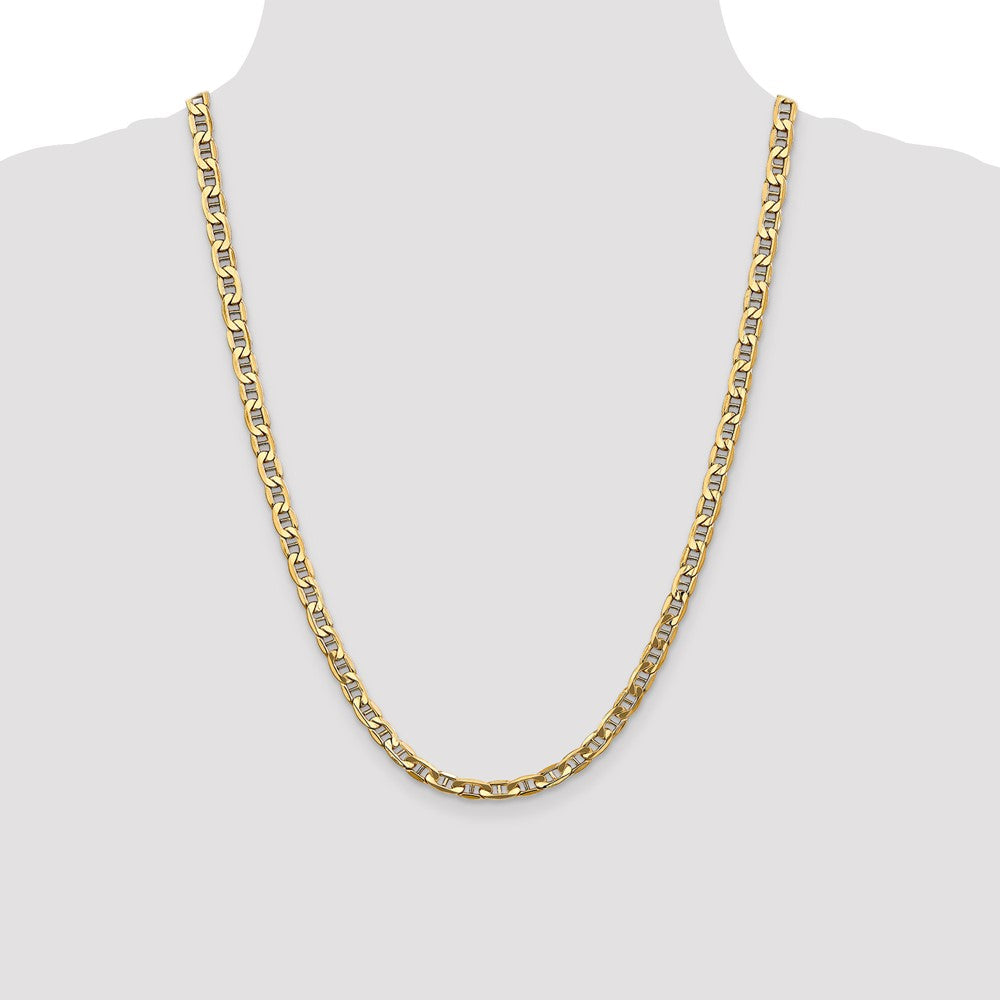14k 5.5mm Semi-Solid Anchor Chain - Product Photo