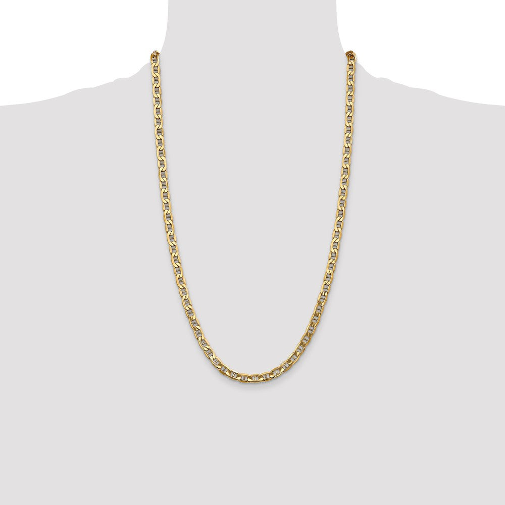 14k 5.5mm Semi-Solid Anchor Chain - Product Photo