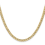 14k 4.3mm Semi-Solid Curb Chain - Product Photo
