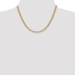 14k 4.3mm Semi-Solid Curb Chain - Product Photo