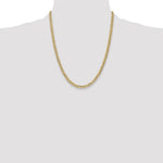 14k 4.3mm Semi-Solid Curb Chain - Product Photo