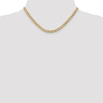 14k 5.25mm Semi-Solid Curb Chain - Product Photo