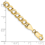 14k 5.25mm Semi-Solid Curb Chain - Product Photo