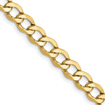 14k 5.25mm Semi-Solid Curb Chain - Product Photo