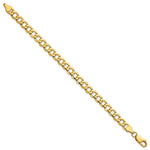 14k 6.5mm Semi-Solid Curb Chain - Product Photo
