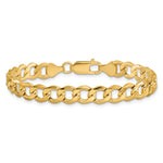 14k 7mm Semi-Solid Curb Chain - Product Photo