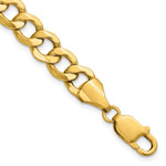 14k 9mm Semi-Solid Curb Chain - Product Photo