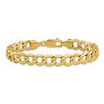 14k 9mm Semi-Solid Curb Chain - Product Photo