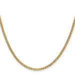 14k 2.4mm Semi-Solid Anchor Chain - Product Photo