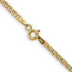 14k 2.4mm Semi-Solid Anchor Chain - Product Photo