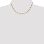 14k 2.4mm Semi-Solid Anchor Chain - Product Photo